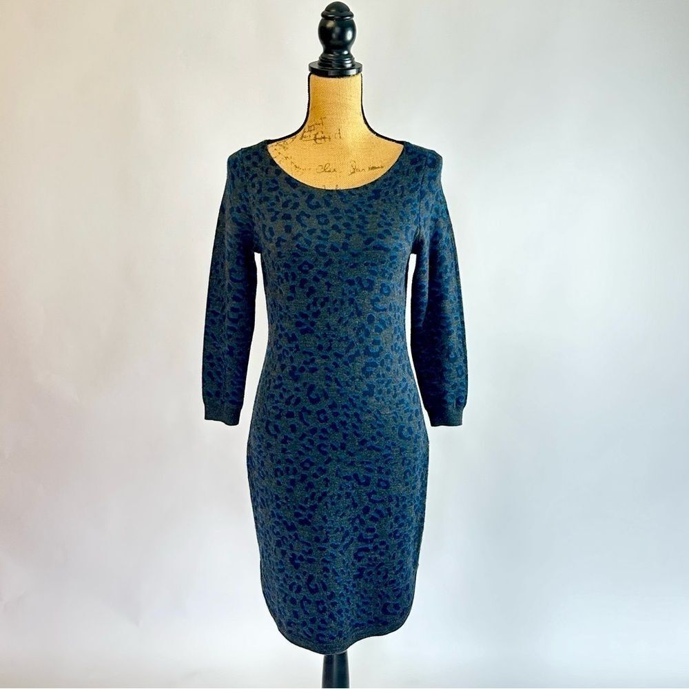 Ann Taylor Loft Women Long Sleeve Sheath Dress Formal Career Size PM
